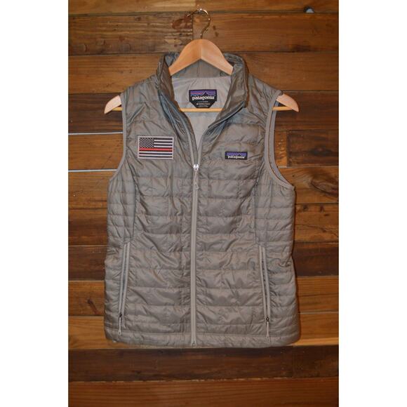 Patagonia Gray Quilted Vest - Picture 1 of 11